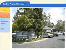 Tablet Screenshot of gandrudfinancial.com